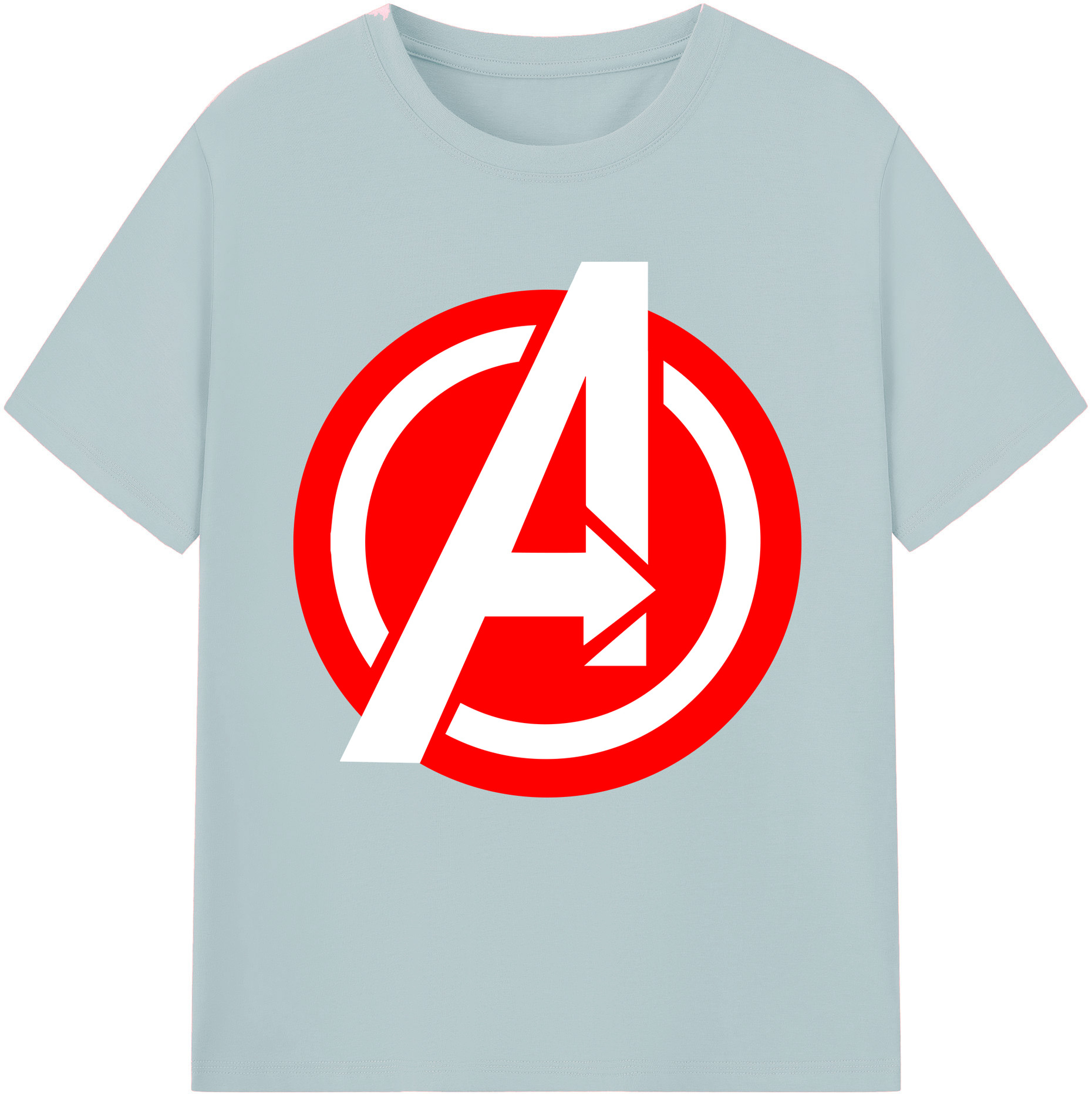（画像用） アベンジャーズ The Avengers 綿100％半袖Tシャツ（フロントプリント）